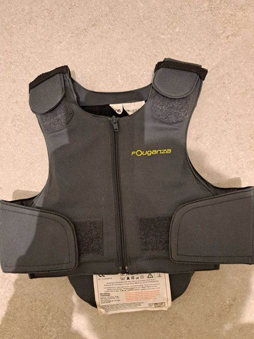 Kamizelka ochronna jeździecka dla dzieci Fouganza Decathlon 4/6