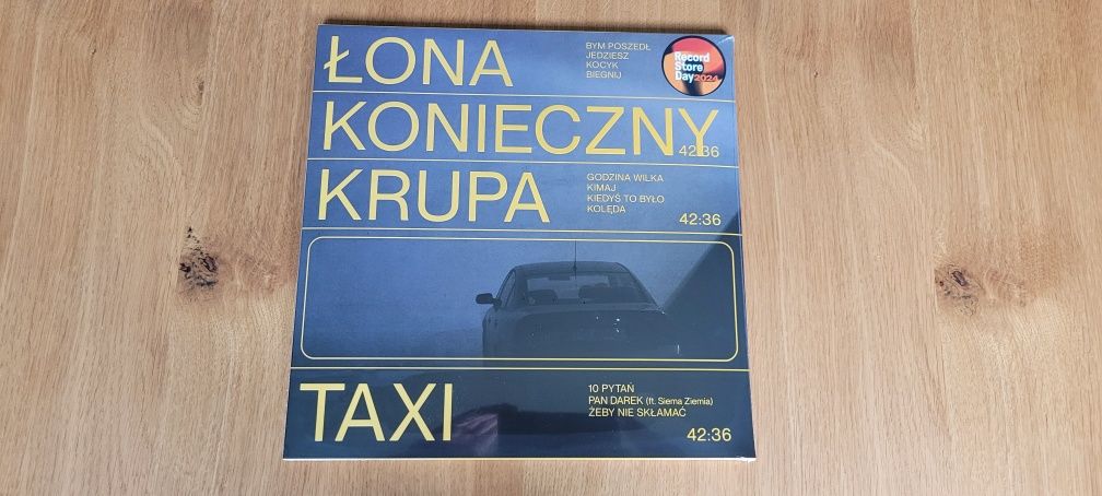 Łona Konieczny Krupa - Taxi RSD 2024 (Transparetny Kremowy Winyl)