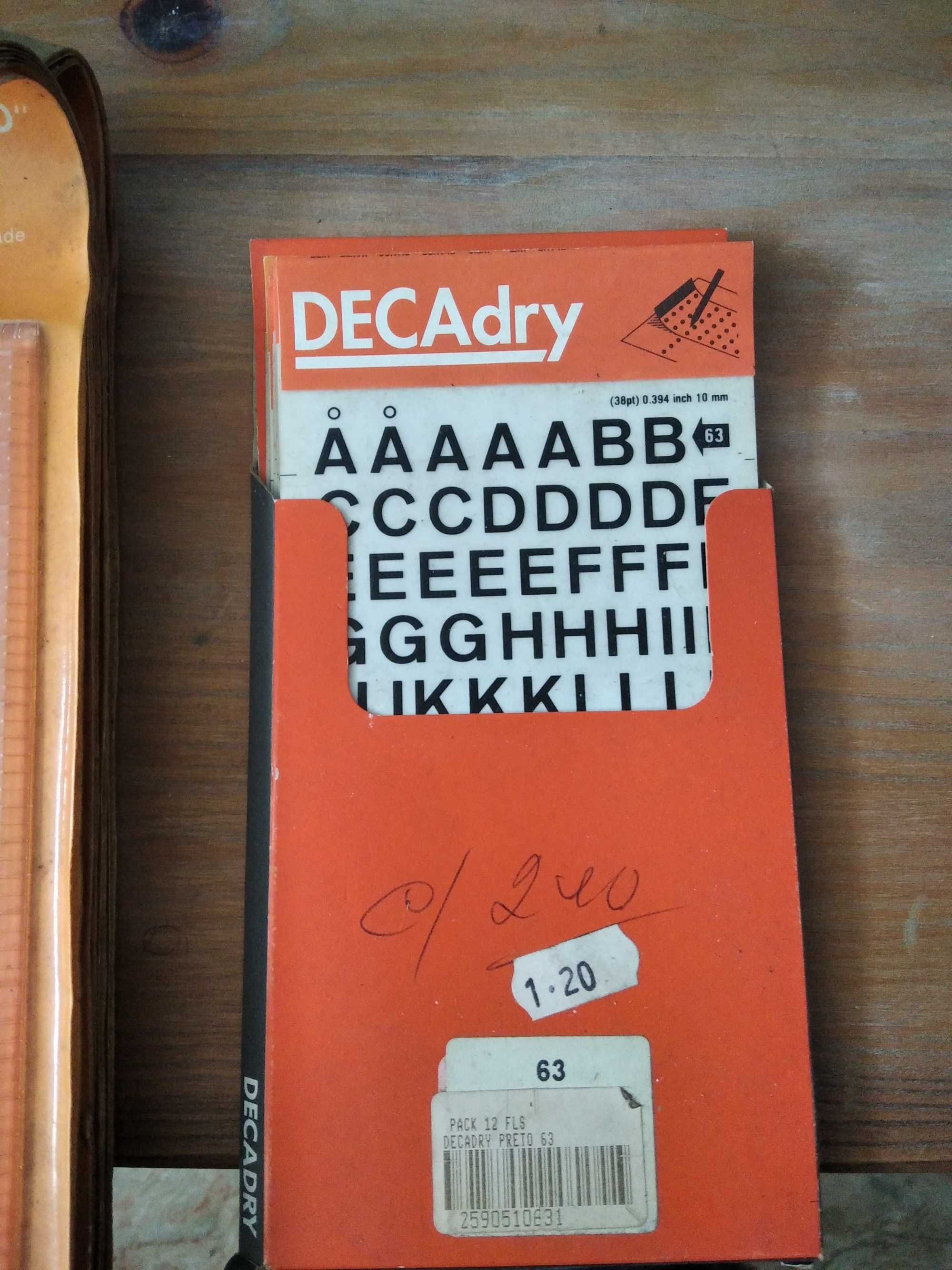 Decalcador de letras NOVO