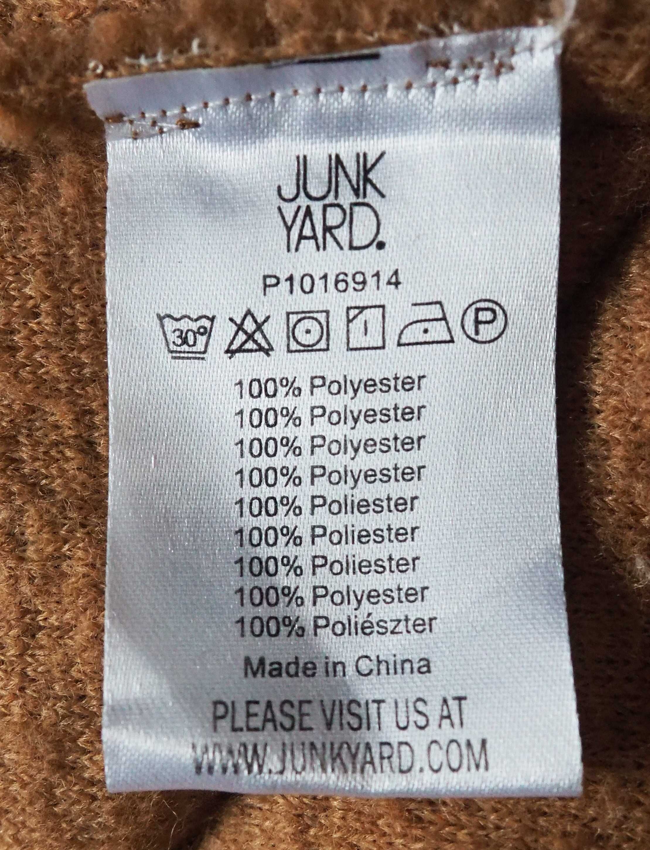 JunkYard_sherpa jacket_polarowa kurtka_bomberka_rozmiar XS/S