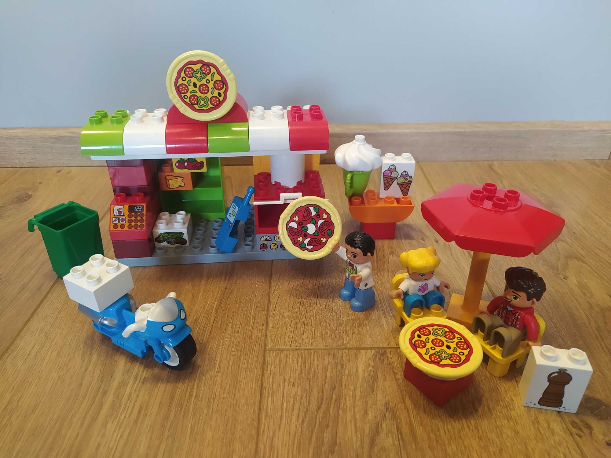 LEGO duplo 10834 - pizzeria - kompletny zestaw.
