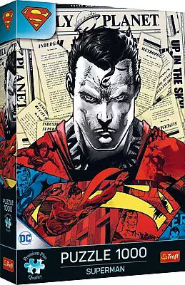 Puzzle 1000 elementów. Premium Plus. Superman. Trefl