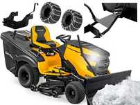 Traktorek ogrodowy Cub Cadet XT2 PR106 zestaw z pługiem i łańcuchami
