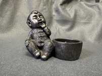 Świecznik na tealight mały budda dziecko