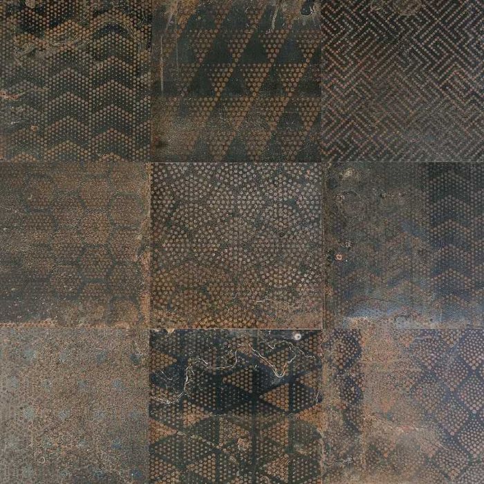 SANT'AGOSTINO Ceramika Oxidart Patchwork Dark 20,0x20,0