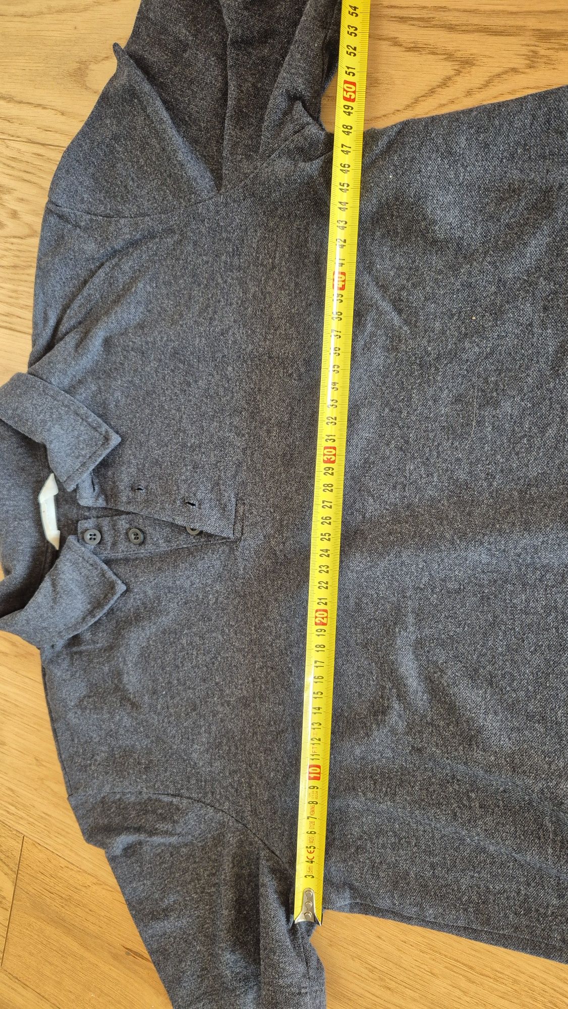 Męska grafitowa koszulka Polo Reserved Basic S