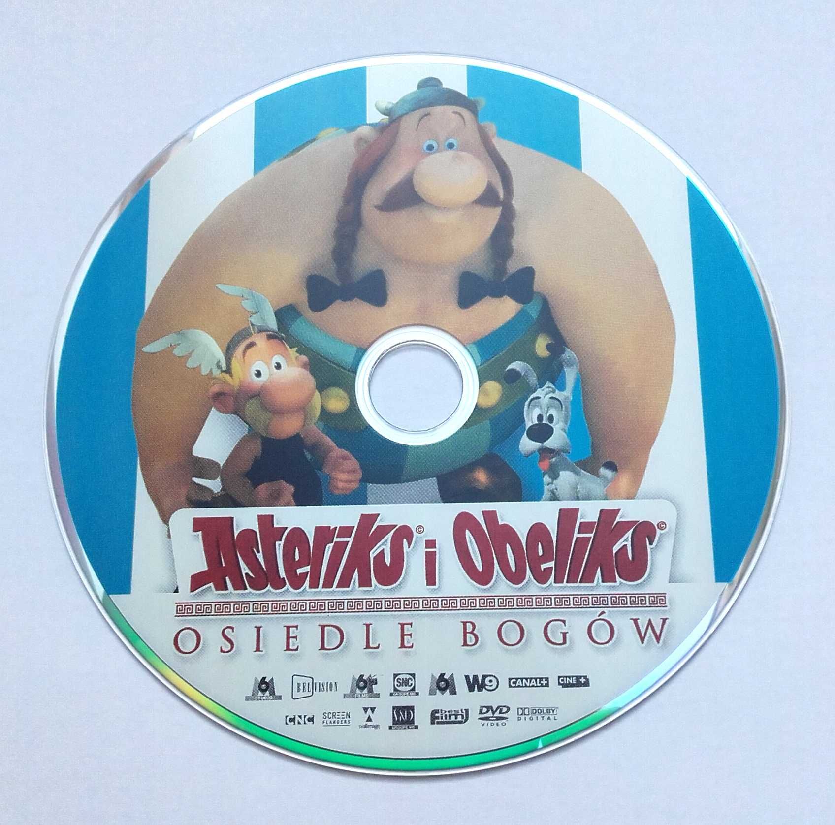 Asteriks i Obeliks: Osiedle Bogów DVD film animowany bajka