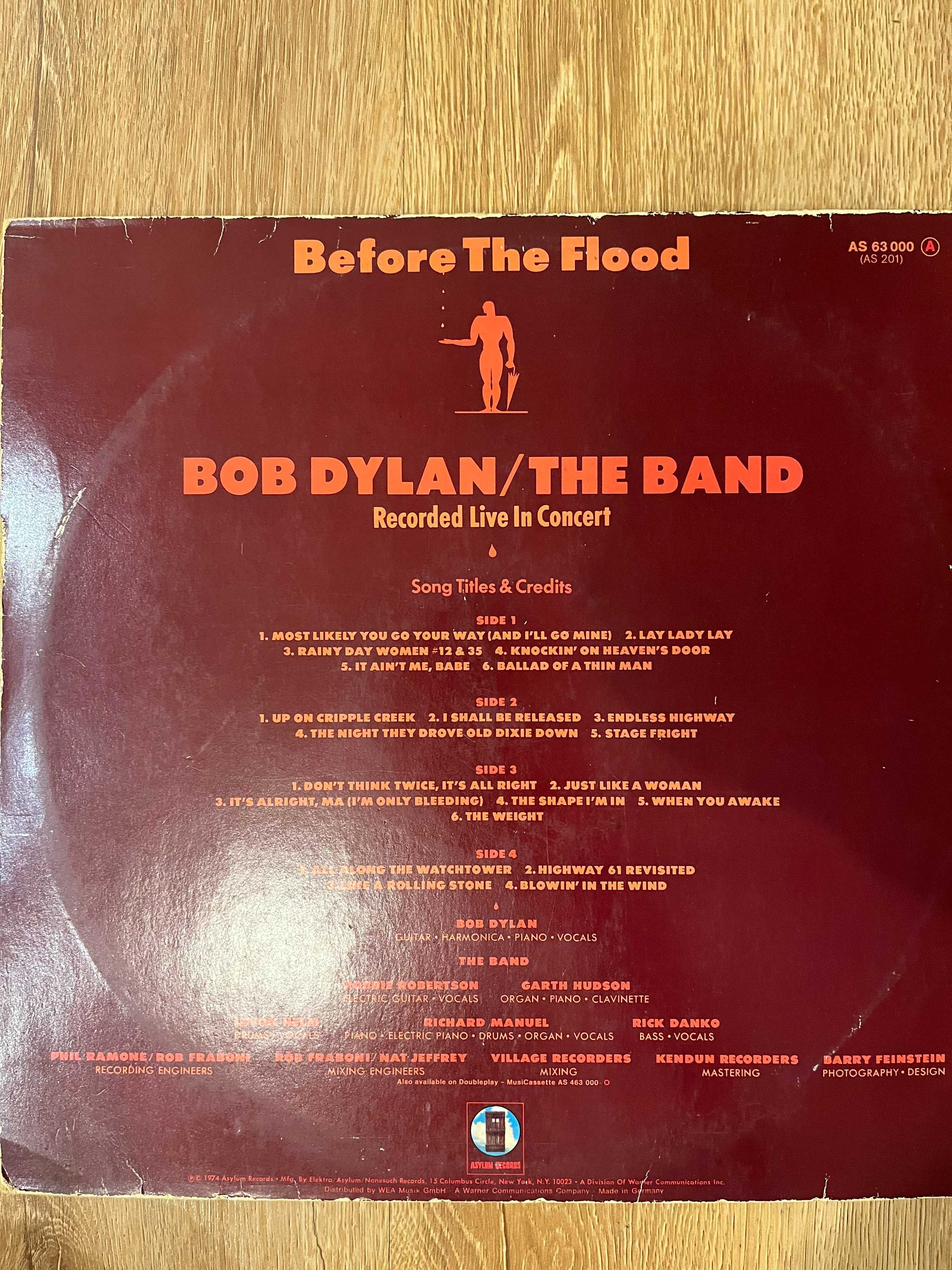 Bobo Dylan / The Band - Before the Flood