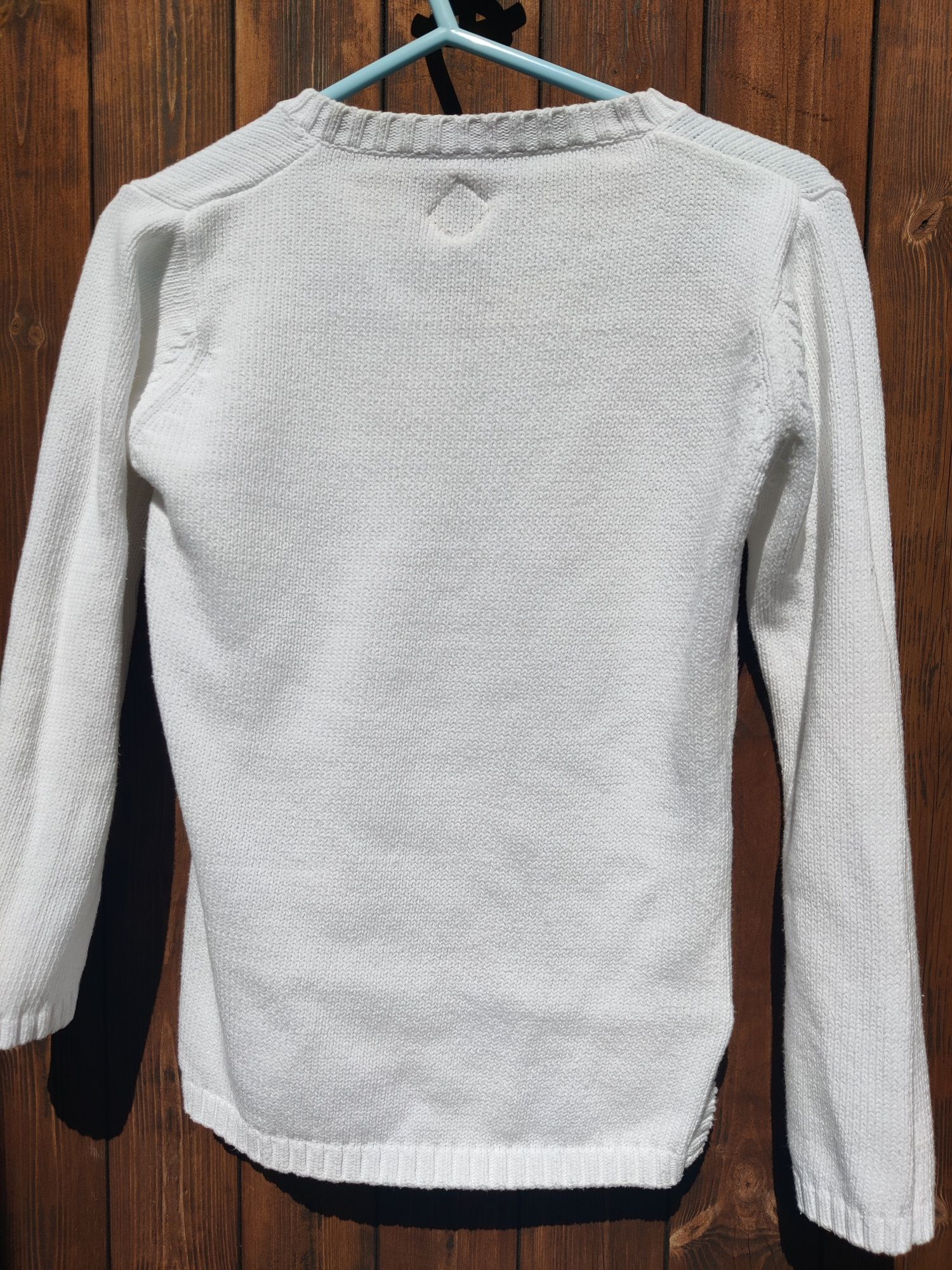 Camisola branca, manga comprida, Blanc du Nil, Taille 0