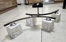 Lampa sufitowa + kinkiet