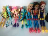 Bonecas Super Heroinas e Esquestria Girl