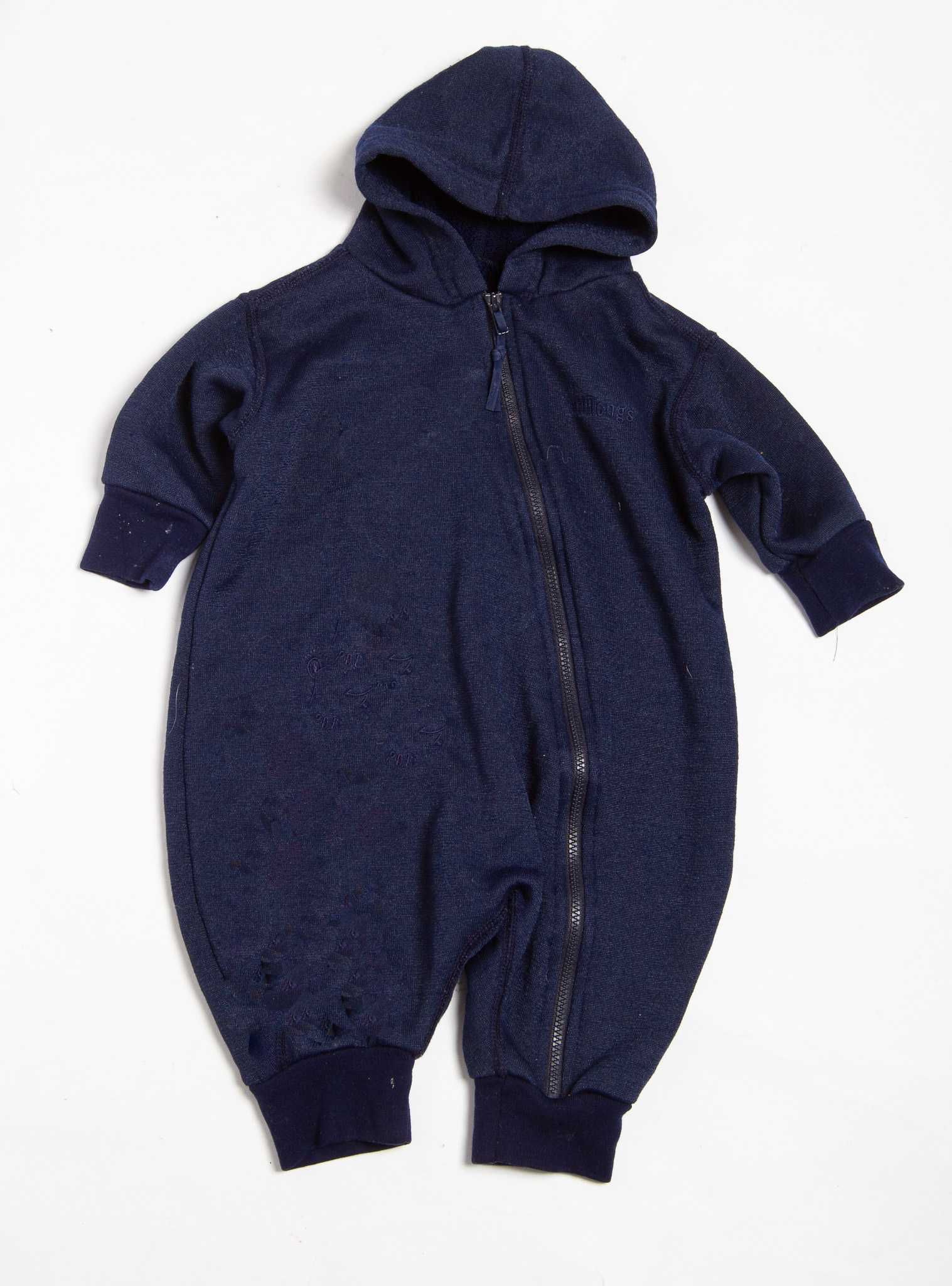 kombinezon rampers bielizna Name It merino roz 62