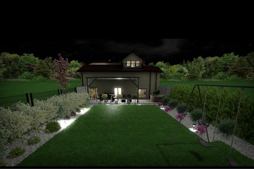 Projekt ogrodu /kostki brukowej/ogrodzenia projektowanie ogrodów