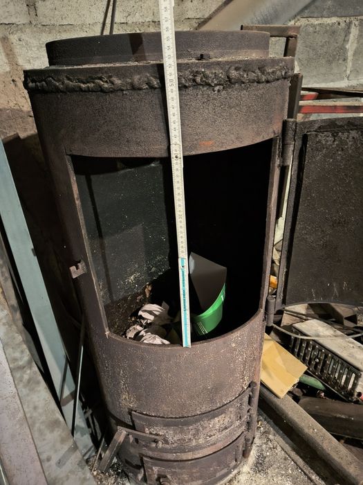 Piec do garazu typu koza