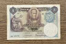 Nota 5 escudos 1914