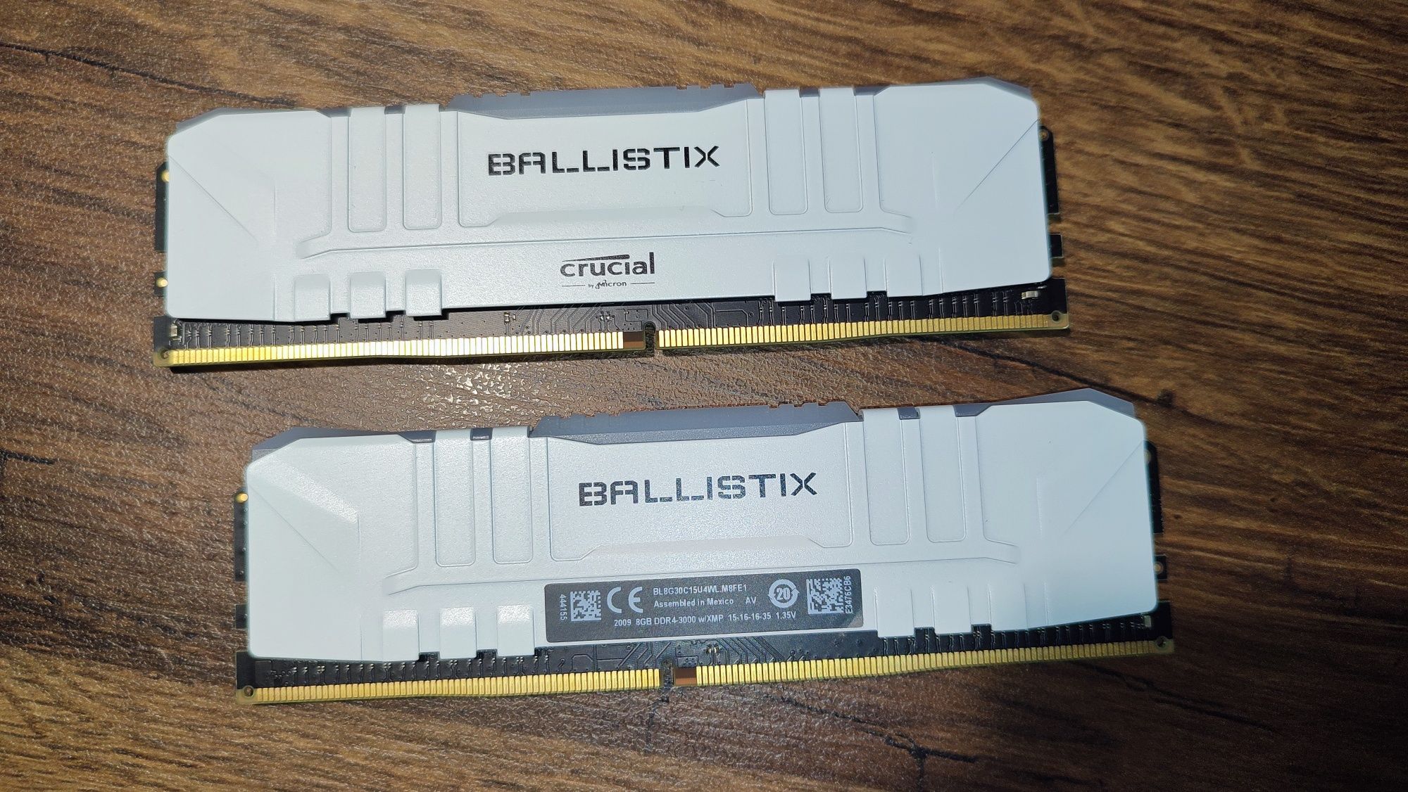 ОЗУ DDR4 Crusial Ballistix 2x8Gb RGB білі