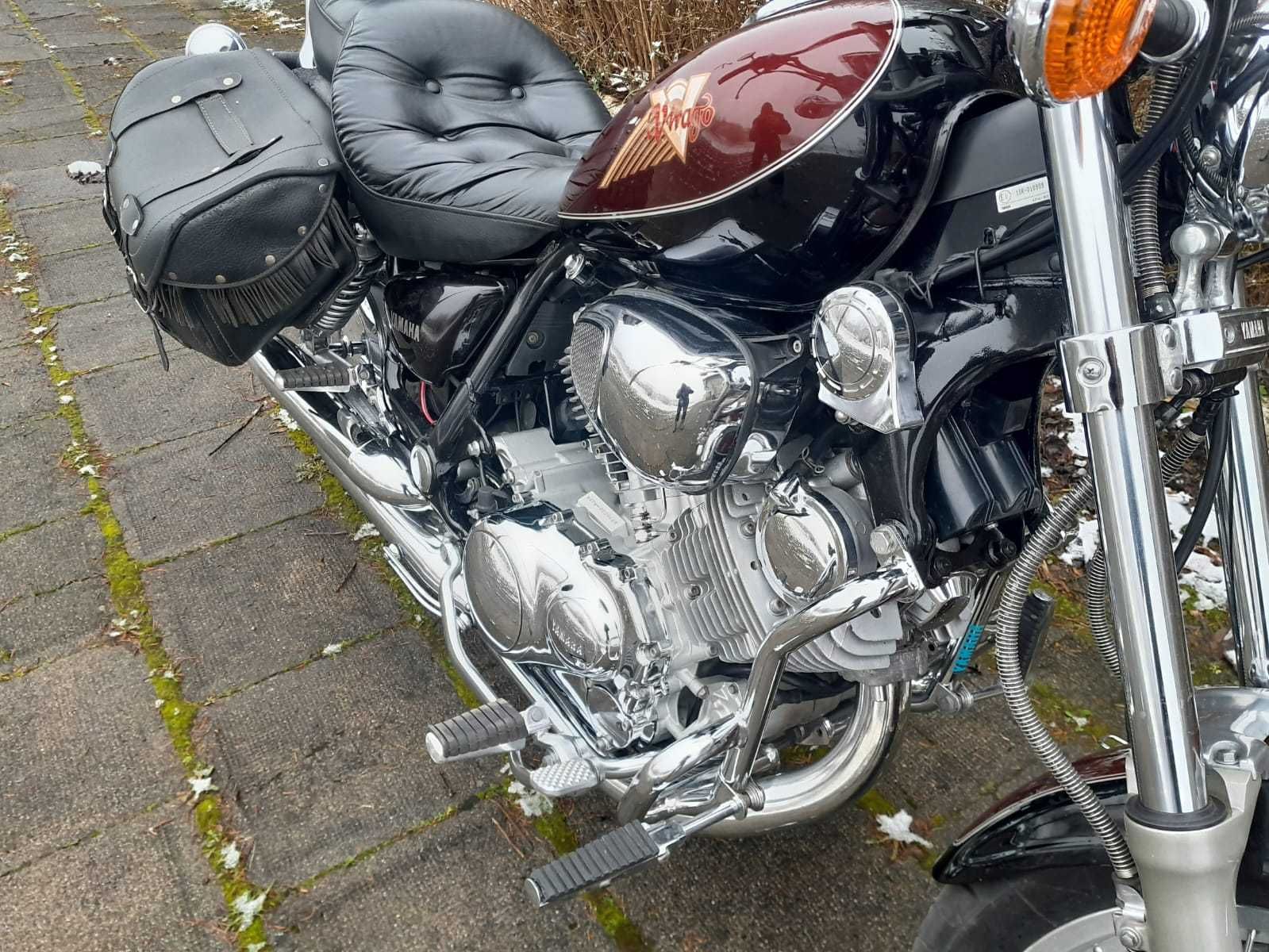 Yamaha virago 750.Wersja Europa. Przebieg 17000km.Ładna/transport.