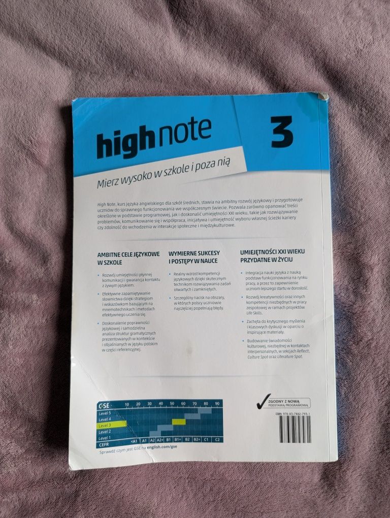 High note 3 B1+/B2 podręcznik