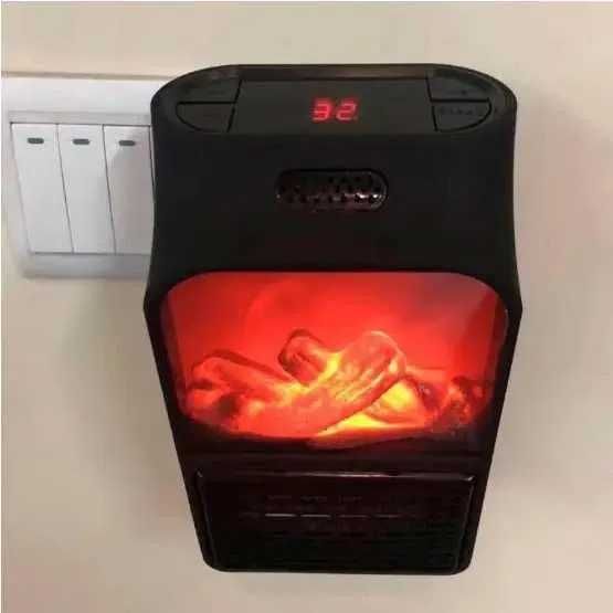 Портативний обігрівач Flame Heater 900 Вт, тепловий вентилятор