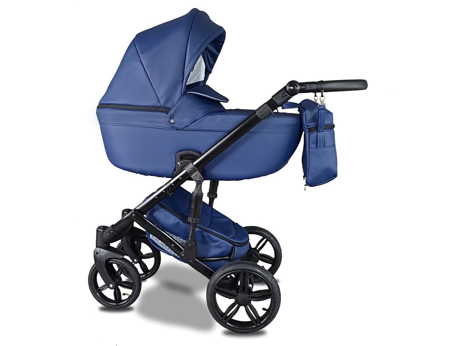 WÓZEK DZIECIĘCY BeRco Premium 2w1 + Adaptery Maxi Cosi Cybex X-Lander