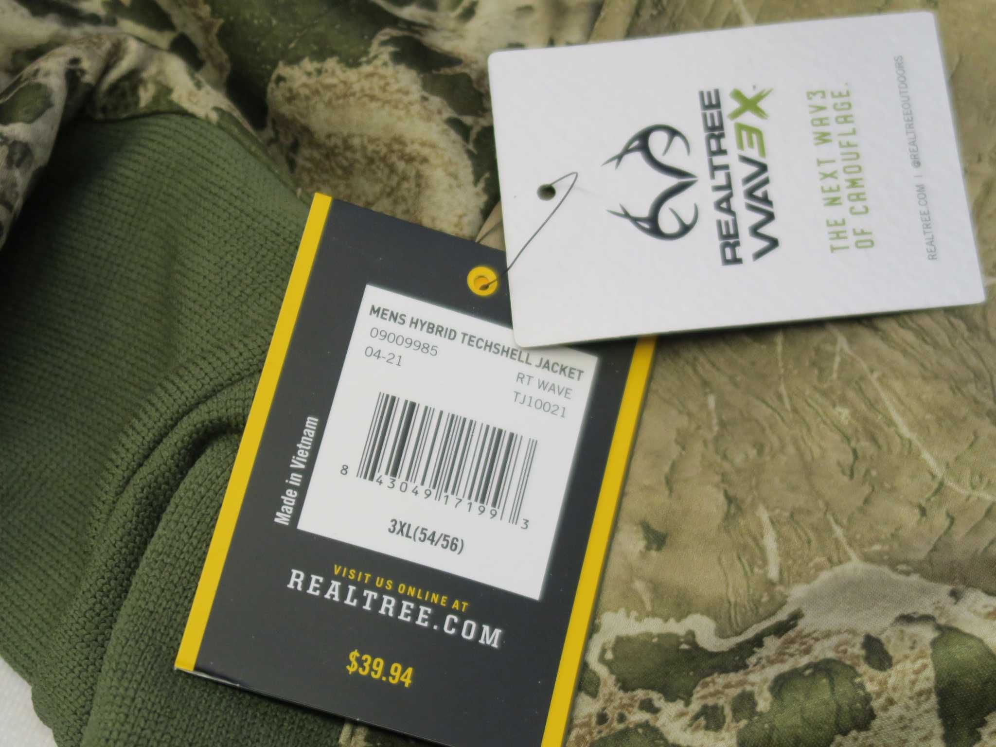 Realtree bluza na zamek nowa łowiecka 3XL