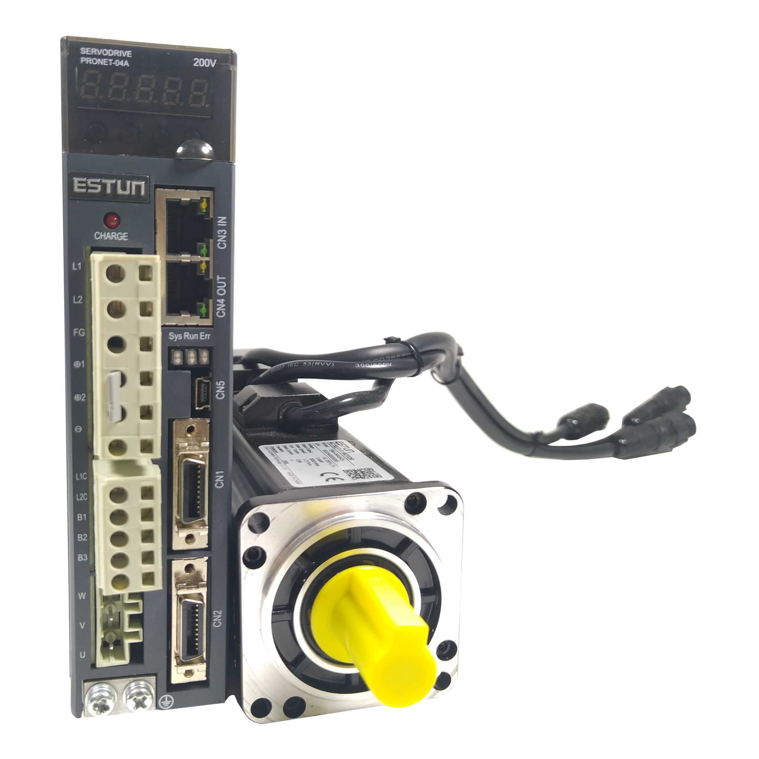Nowy Serwomotor Serwo Estun 400W Servo Silnik Servomotor