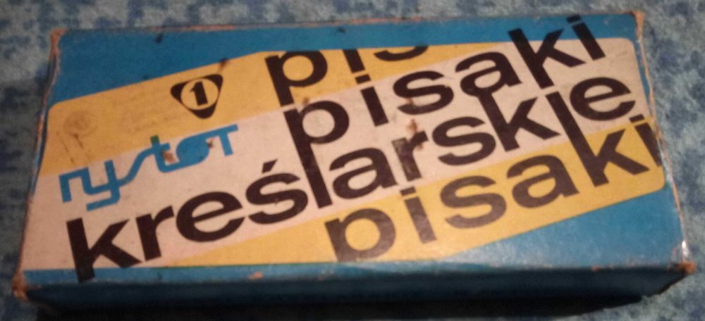 Pisaki Kreślarskie "Rystor". Rapidografy.