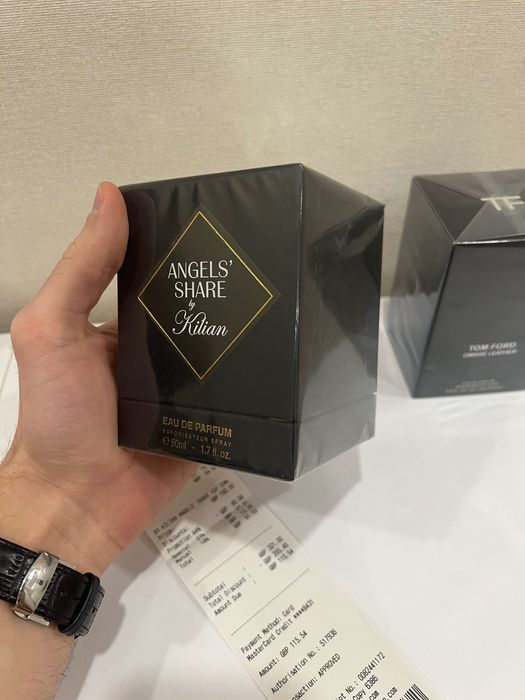 Оригінал, нові. Kilian Angels’ Share, Tom Ford Ombre Leather