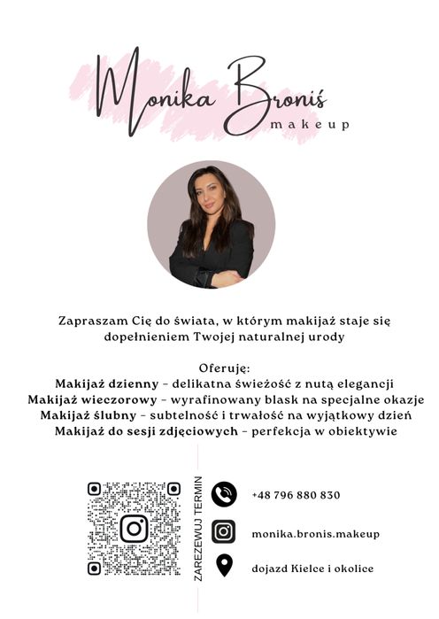 Makijaż z dojazdem