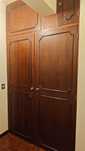 Conjunto de Portas de Roupeiro em Mogno - Várias medidas