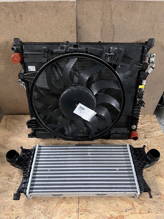 Радиатор Интеркулер Вентилятор Мерседес X 166 W 292 C 205 С 204 W 218