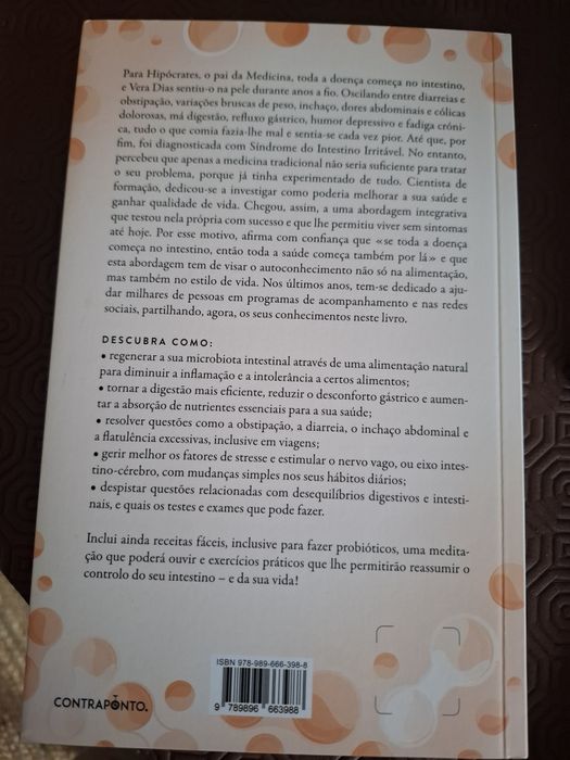 Cure o seu Intestino, de Vera Dias