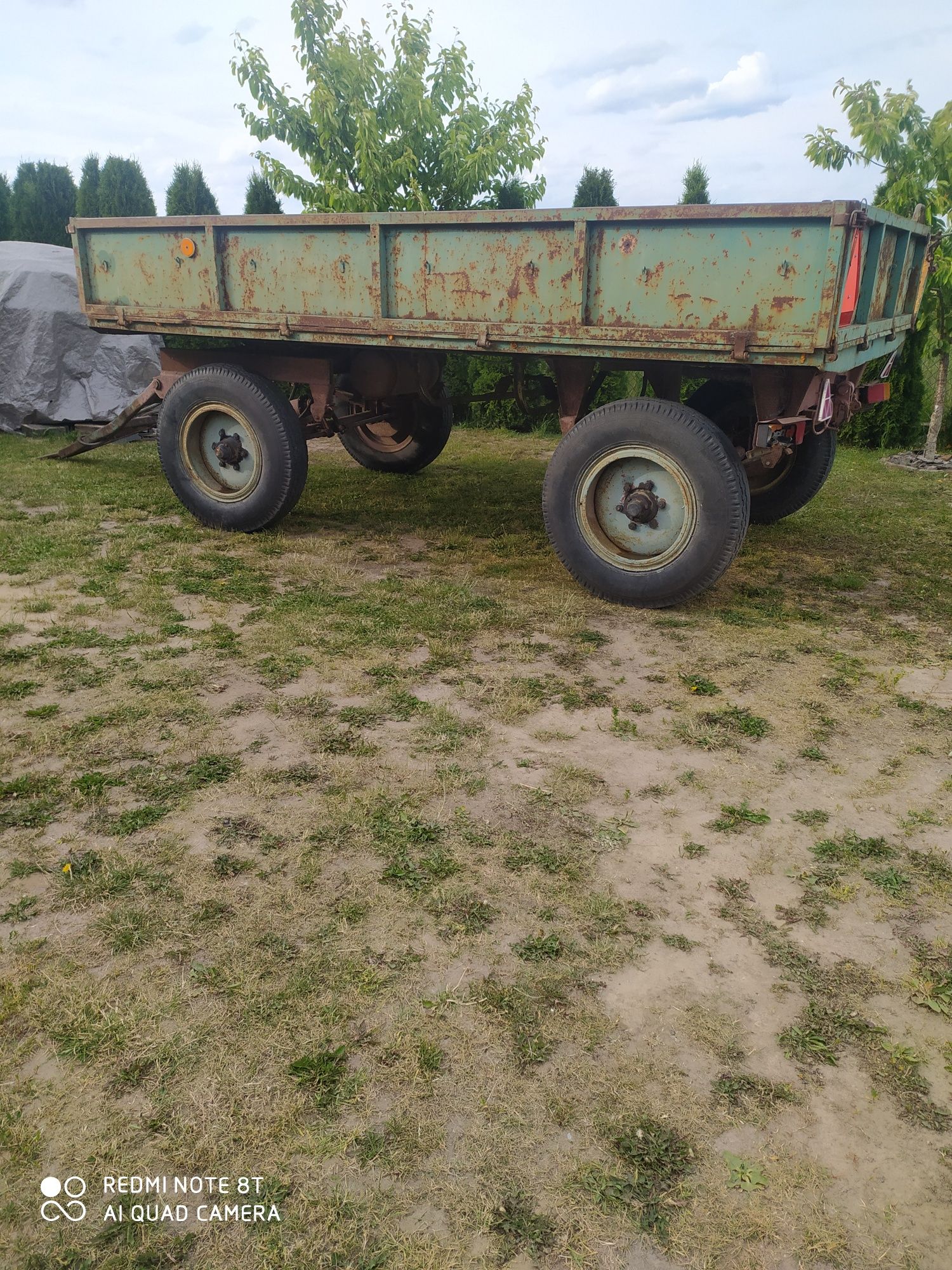 Przyczepa D 46 i inne sprzęty
