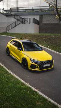 Wynajem Audi RS3 8Y * 460 HP * Bez kaucji * Gdansk * Trojmiasto