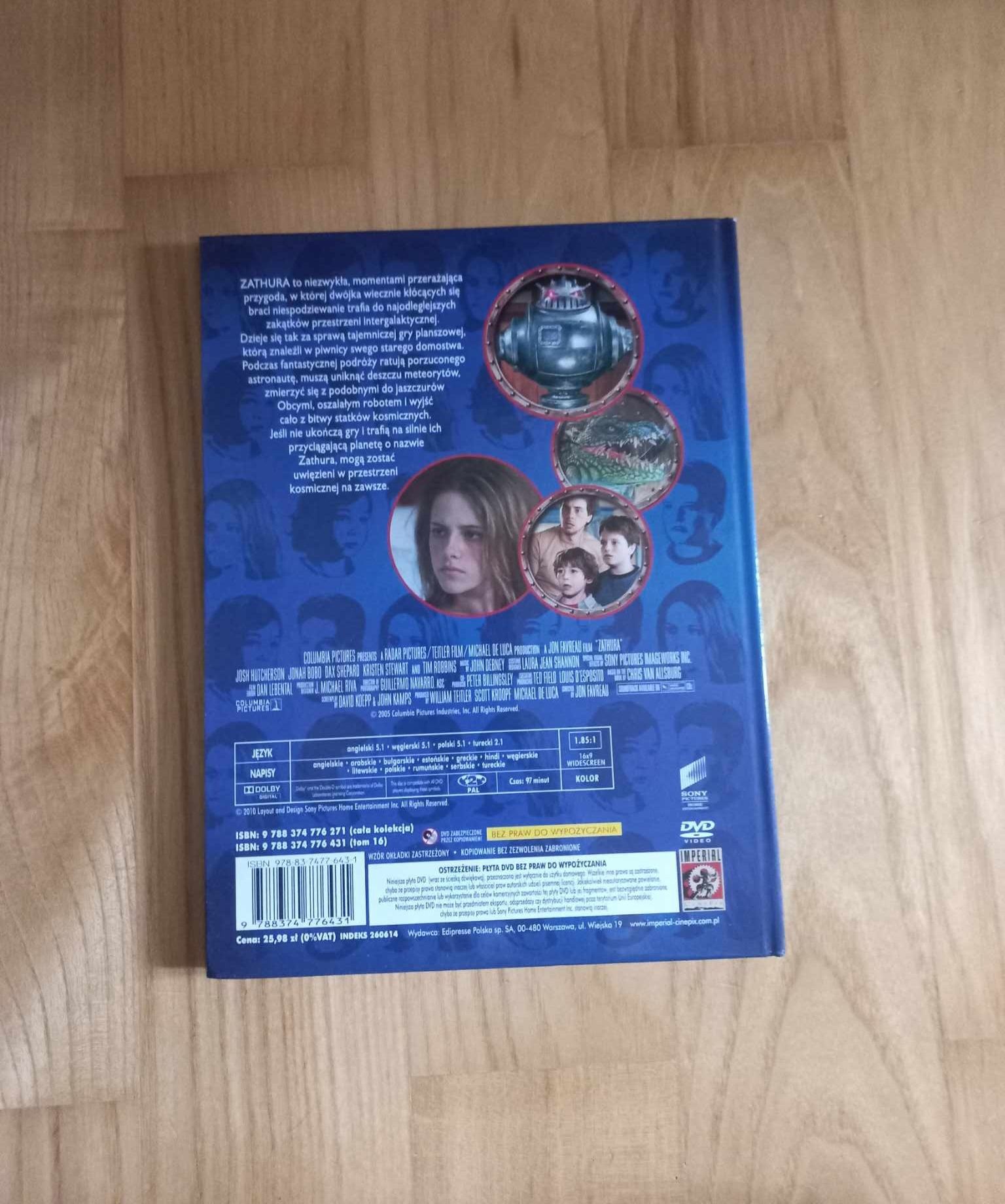 Zathura kosmiczne przygody dvd