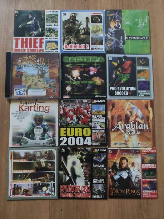 Lote 68 Jogos PC