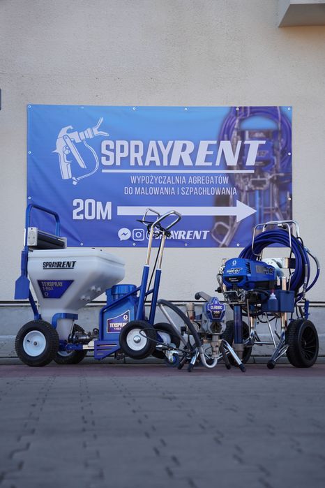 Wynajem agregatu do szpachlowania i malowania - GRACO MARK VII XT