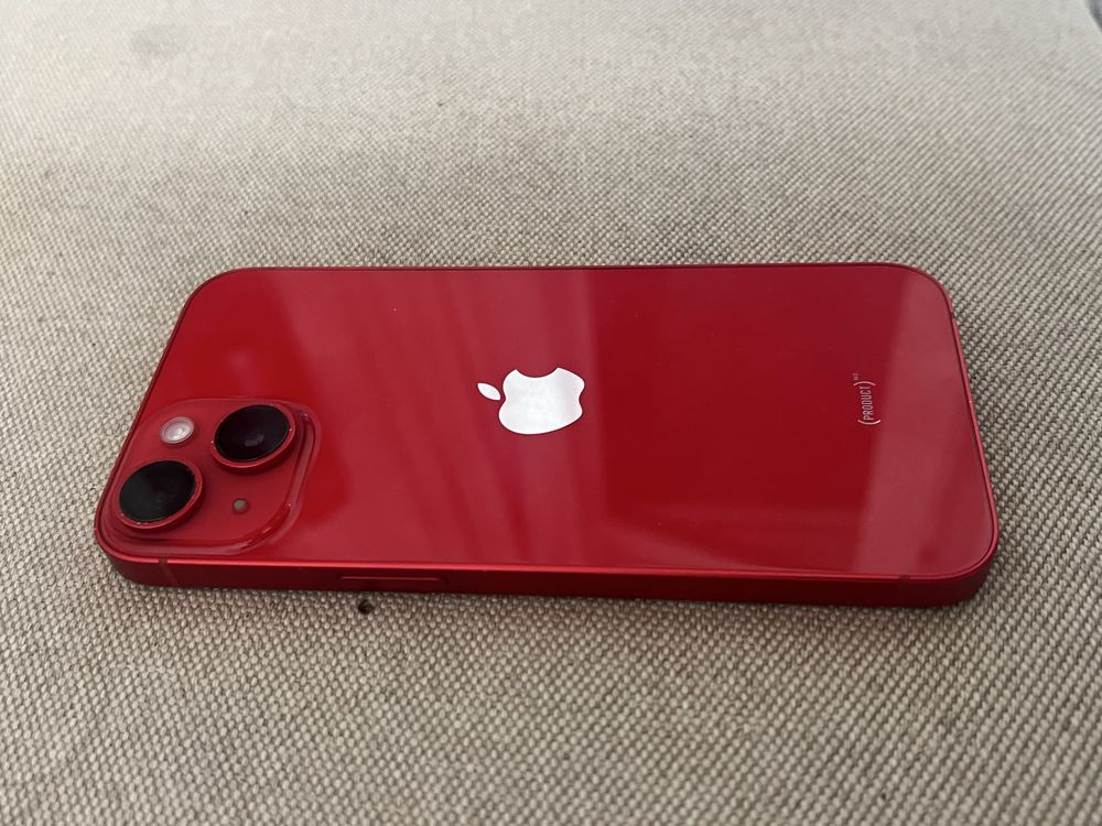 Iphone 14 Red 128 gb c/pelicula capa e protecao de camera