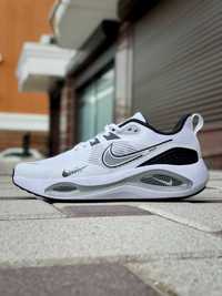 Чоловічі кросівки Nike Air Zoom winflo 2 білий з чорним 3637 ЯКІСТЬ