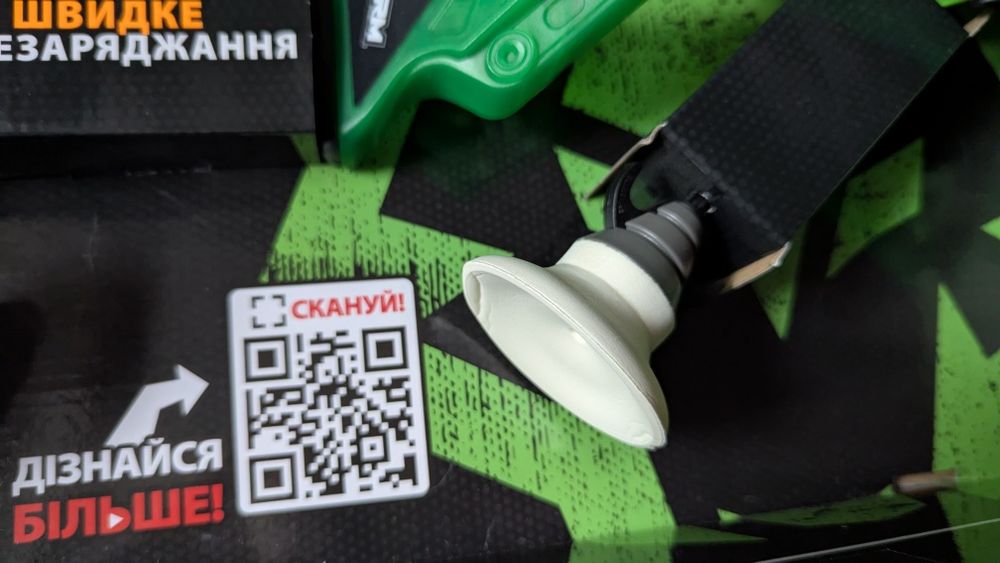 Іграшковий лук ZING Air storm Z-tek зелений (AS979G)