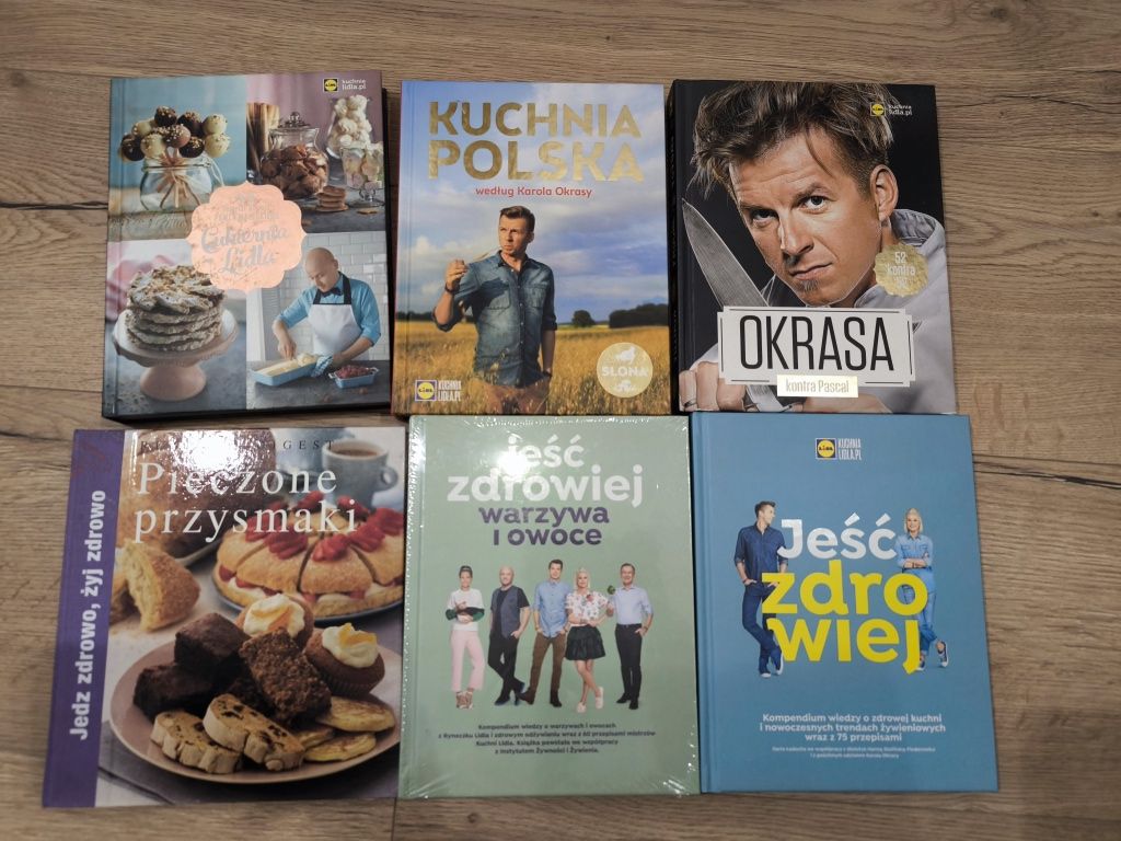 Kuchnia Lidl zestaw przepisy Okrasa Pascal