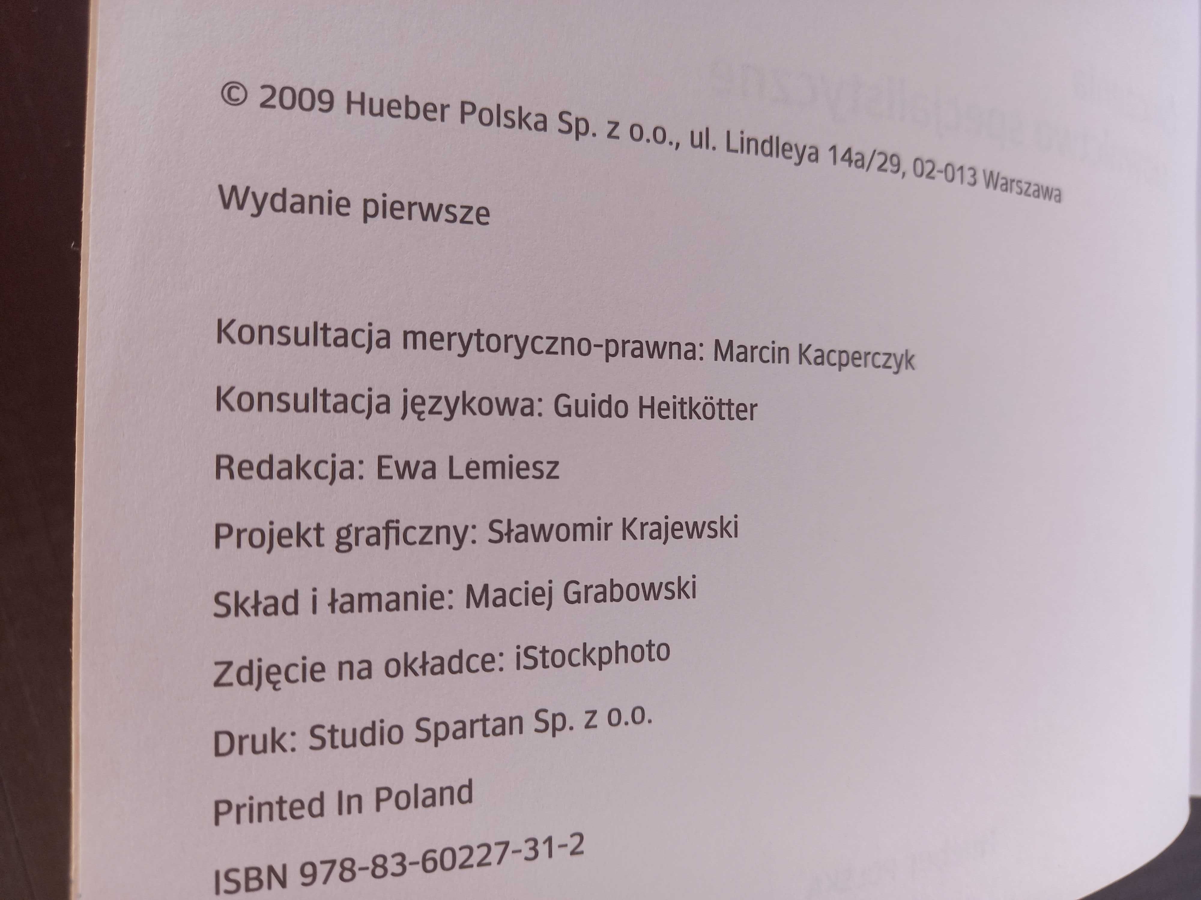 Książka prawo niemiecki ćwiczenia: słownictwo specjalistyczne Huebet