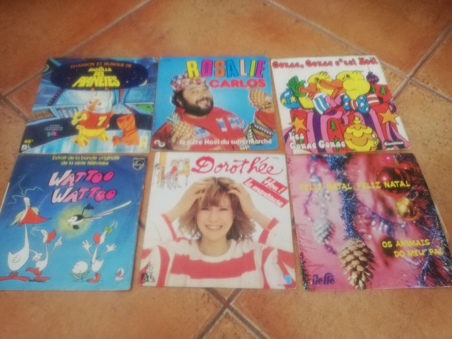 Discos vinil. 36 singles diversos