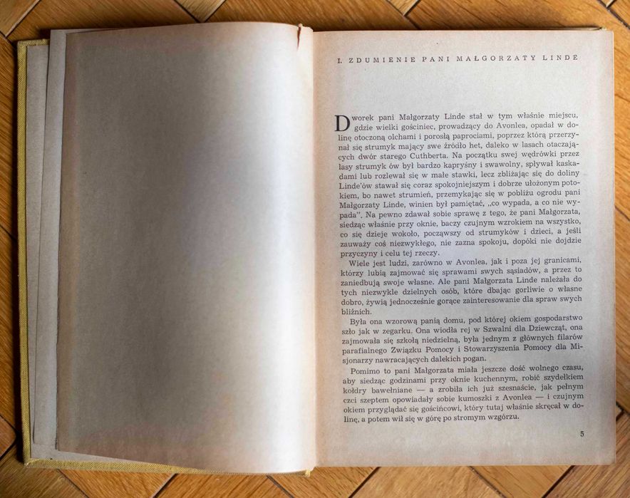 Ania z Zielonego Wzgórza Lucy Maud Montgomery Nasza Księgarnia 1970