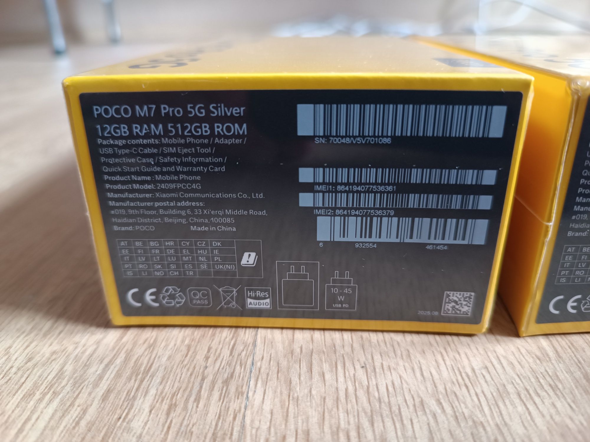 Poco m7 pro 8/256 12/512gb