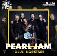 2 Bilhetes Pearl Jam Nos Alive