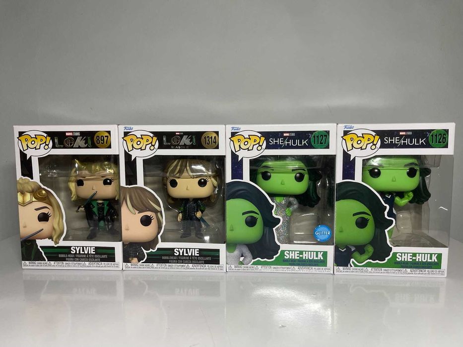 Funko Pop! Marvel - She-Hulk, Hawkeye, Loki, Ant-Man, Groot, Vision