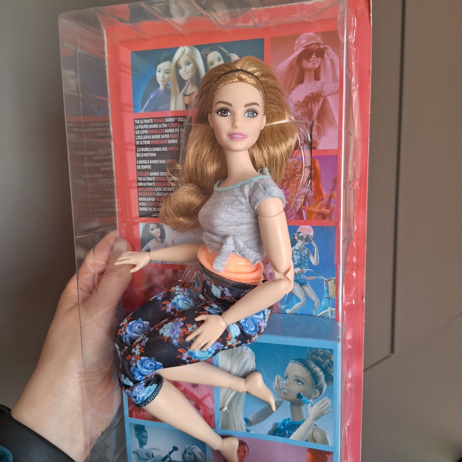 Барбі йога пишка, шарнірна  Barbie made to move, mattel, рухайся, як я