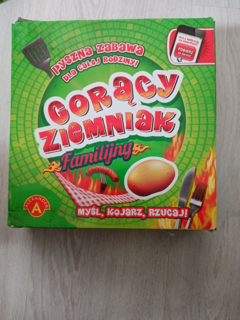 Gra planszowa gorący ziemniak