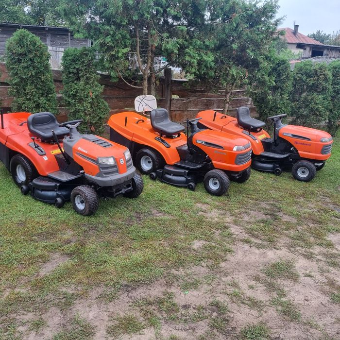 Kosiarka traktorek Husqvarna Cth 150 hydro kosz